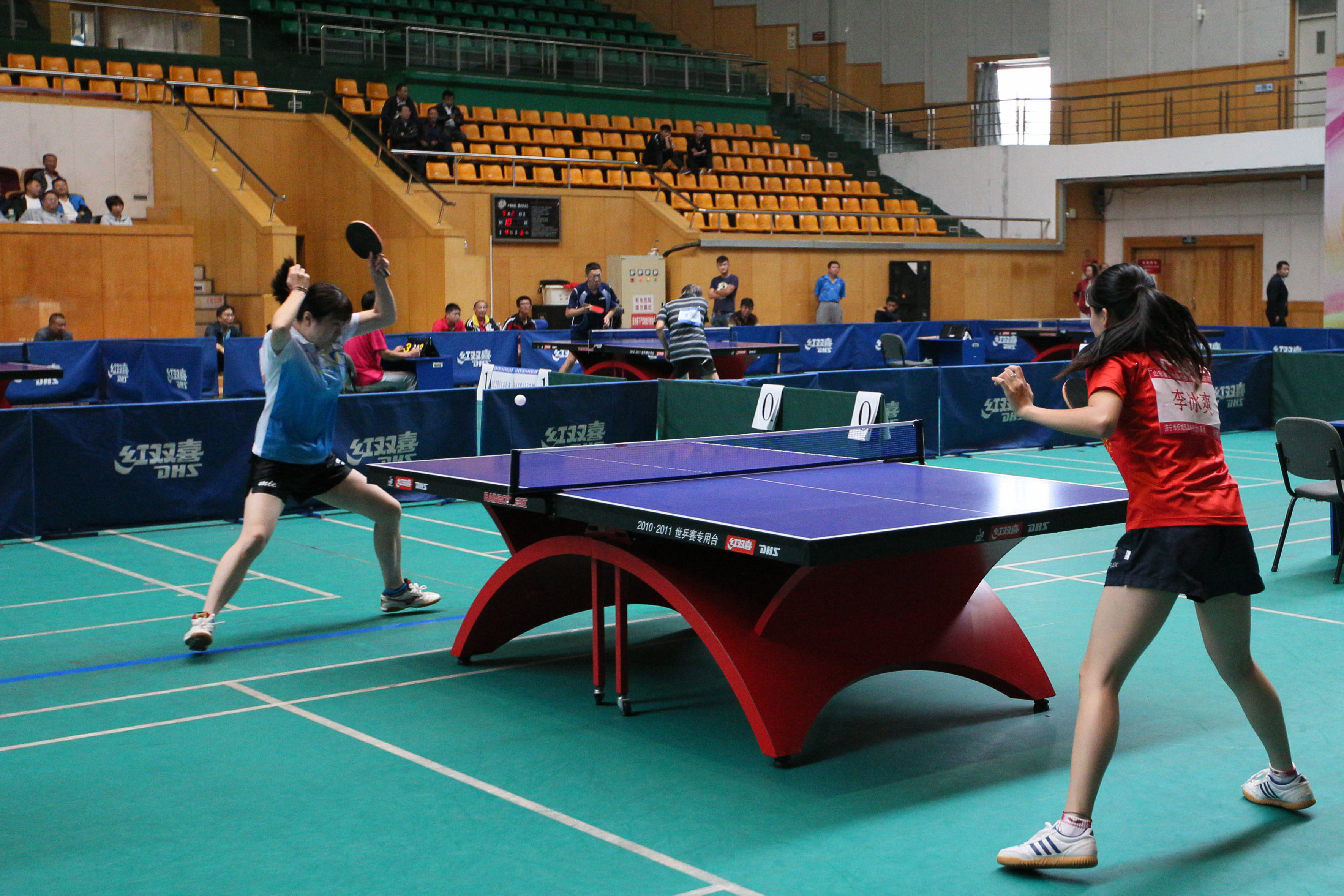 山东省第八届千乡乒乓球总决赛在邹城开幕